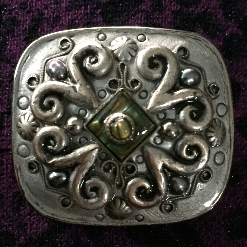 Vintage Michal Golan Baroque Pendant /Brooch